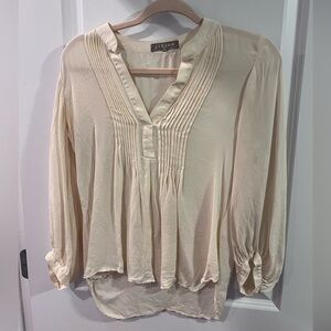 Jigsaw Cream Office Blouse